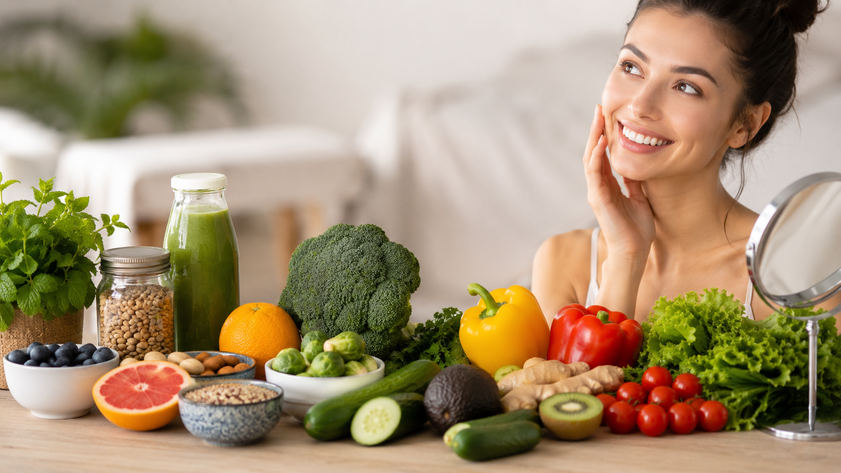 Nutrição Integrativa: Como a Alimentação Impacta Sua Saúde Bucal, Pele e Bem-Estar